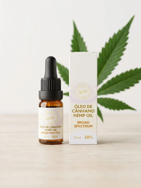 Óleo de Cânhamo 20% Broad Spectrum