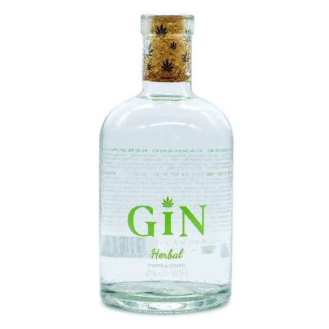 Gin- Flor de Cânhamo Herbal