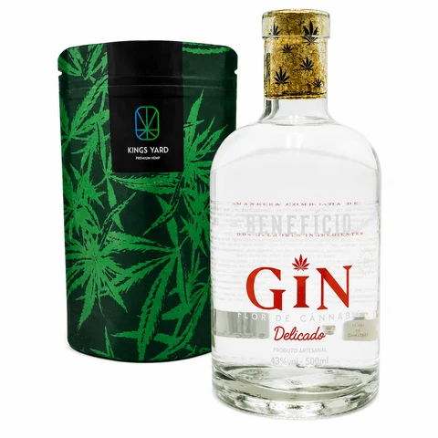 Gin- Flor de Cânhamo Delicado
