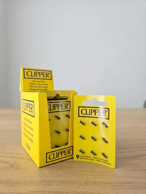 Pedras para Isqueiro Clipper  (9 Unidades)